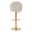 accent chair with matching ottoman Tov Furniture Stools White