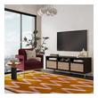 contemporary tv console Tov Furniture TV/Media Consoles Black