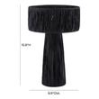 at home coffee table Tov Furniture Table Lamps Black