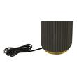 black glass nest of tables Tov Furniture Table Lamps Grey,Olive