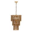 12 chandelier Tov Furniture Chandeliers Gold