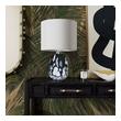 brass glass coffee table Tov Furniture Table Lamps Black and White,Cream