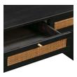 wooden pc desk Tov Furniture Desks Black