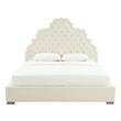 queen size base with drawers Tov Furniture Beds Cream