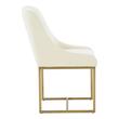 blue wood chairs Tov Furniture Dining Chairs Cream