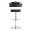 wicker bar stools counter height Tov Furniture Stools Grey