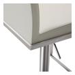 saddle counter stool Tov Furniture Stools Light Grey