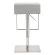 gold counter stools set of 2 Tov Furniture Stools Bar Chairs and Stools Light Grey