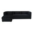 white leather sectional furniture Tov Furniture Sectionals Black