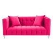 sectional and love seat Tov Furniture Loveseats Pink