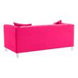 sectional and love seat Tov Furniture Loveseats Pink