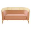 sectional and loveseat Tov Furniture Loveseats Mauve