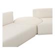 dark brown sectional couch Tov Furniture Sectionals Cream