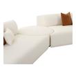 large grey leather sectional Tov Furniture Sectionals Cream