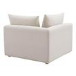 modern arm chairs for living room Tov Furniture Cream