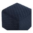 bench leather ottoman Tov Furniture Navy