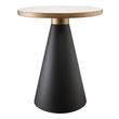 low wood coffee table Tov Furniture Side Tables Black,Gold,White