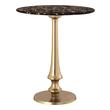 iron table stand Tov Furniture Side Tables Black,Gold