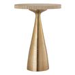 coffee table in store Tov Furniture Side Tables Gold,Natural Stone