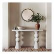 end table stand Tov Furniture Console Tables White