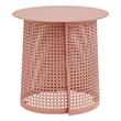 painted side table Tov Furniture Side Tables Pink