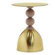 small bedside table cheap Tov Furniture Side Tables Gold