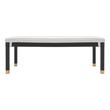 upholstered storage bench Tov Furniture Benches Charcoal