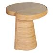 corner table with shelves Tov Furniture Side Tables Accent Tables Natural