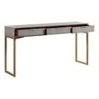 natural side table Tov Furniture Console Tables Grey