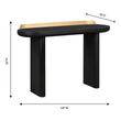 fold up study desk Tov Furniture Desks Black