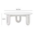 dining and coffee table set Tov Furniture Coffee Tables White
