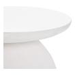 unique nesting tables Tov Furniture Side Tables White