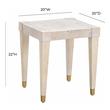 table high Tov Furniture Side Tables White