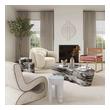 white end table set Tov Furniture Coffee Tables Blush,Grey Marble