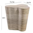 tall side tables for bedroom Tov Furniture Side Tables Travertine