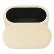 upholstered leather bench Tov Furniture Benches Cream