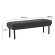wood accent chair ikea Tov Furniture Benches Black