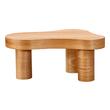 marble cocktail table Tov Furniture Coffee Tables Natural Oak