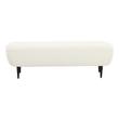 benches and ottomans Tov Furniture Benches Cream