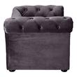 small sofa dog bed Tov Furniture Pet Furniture Grey