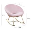 club lounge chair Tov Furniture Accent Chairs Blush