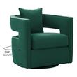 chair in room Tov Furniture Accent Chairs Forest Green
