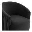 accent chair with gold Tov Furniture Accent Chairs Black