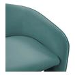 small upholstered arm chair Tov Furniture Accent Chairs Sea Blue