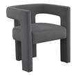 recliner arm chairs Tov Furniture Accent Chairs Dark Grey