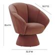 real eames chair Tov Furniture Accent Chairs Salmon