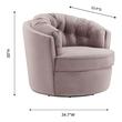 navy living room chair Tov Furniture Accent Chairs Mauve