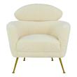 chair living Tov Furniture Accent Chairs Cream