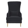 two accent chairs for living room Tov Furniture Accent Chairs Black