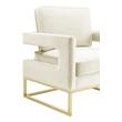 best accent chairs Tov Furniture Accent Chairs Cream